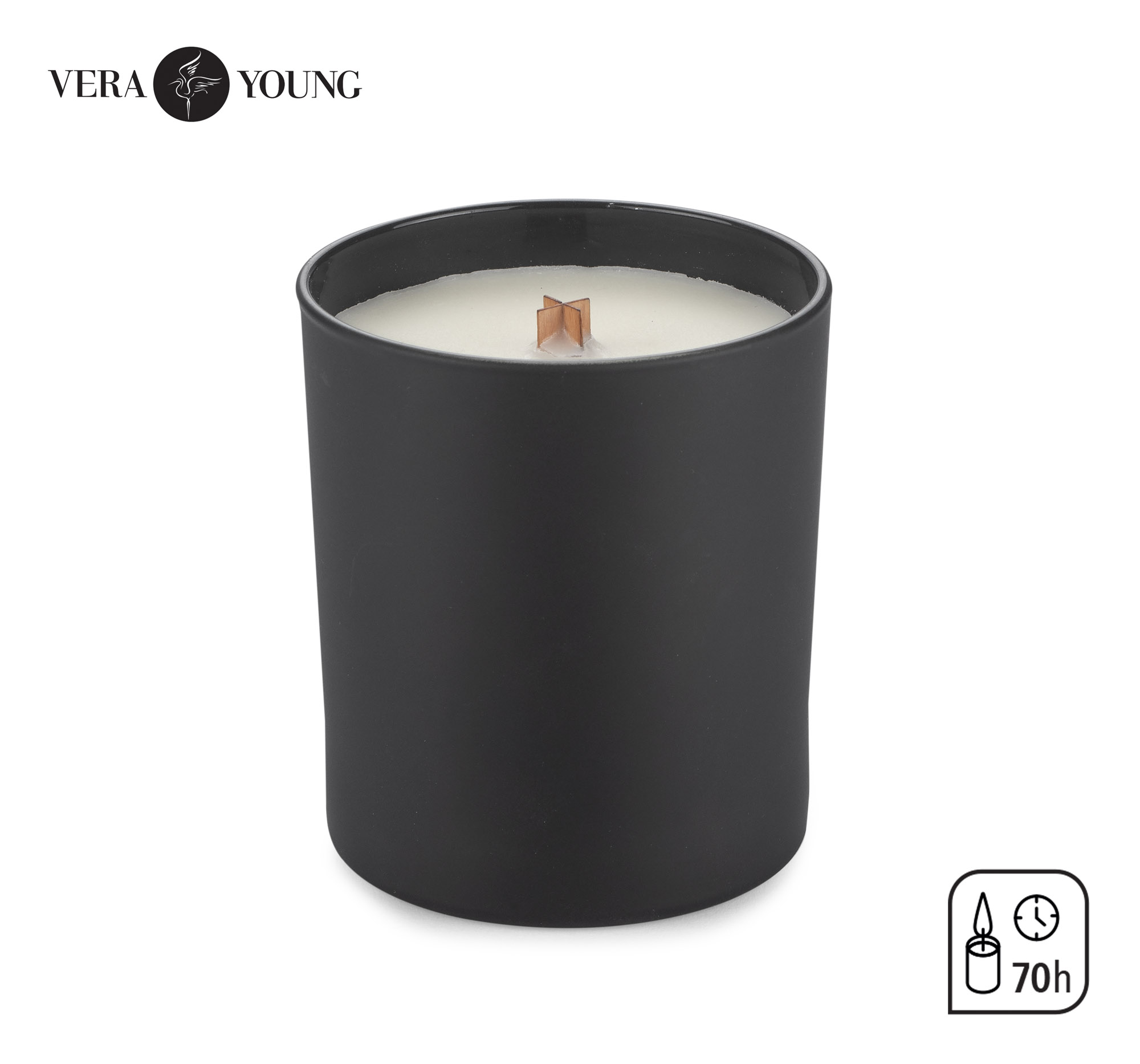 Svijeća od sojinog voska 220g - Norveške šume (Božićno drvo) - VERA YOUNG