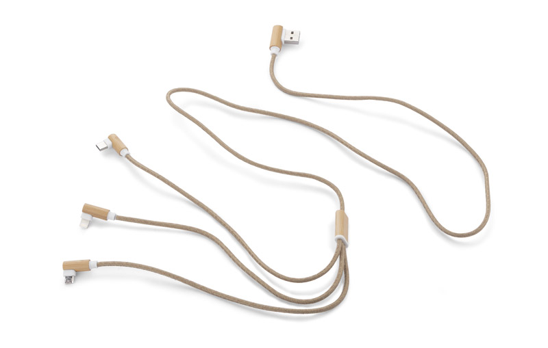 3 u 1 USB kabel FLAX